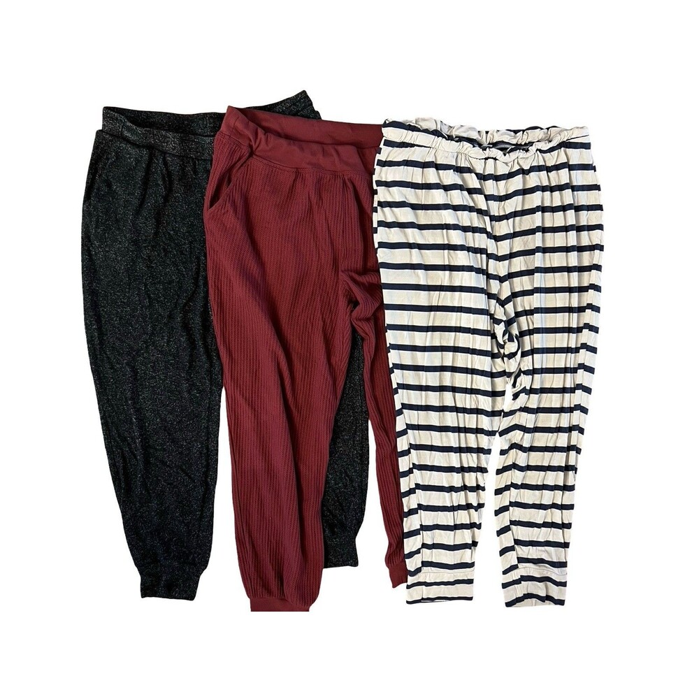 Women’s Joggers Lot of 3 | Size Large | Comfort Fit | Athleisure Pants